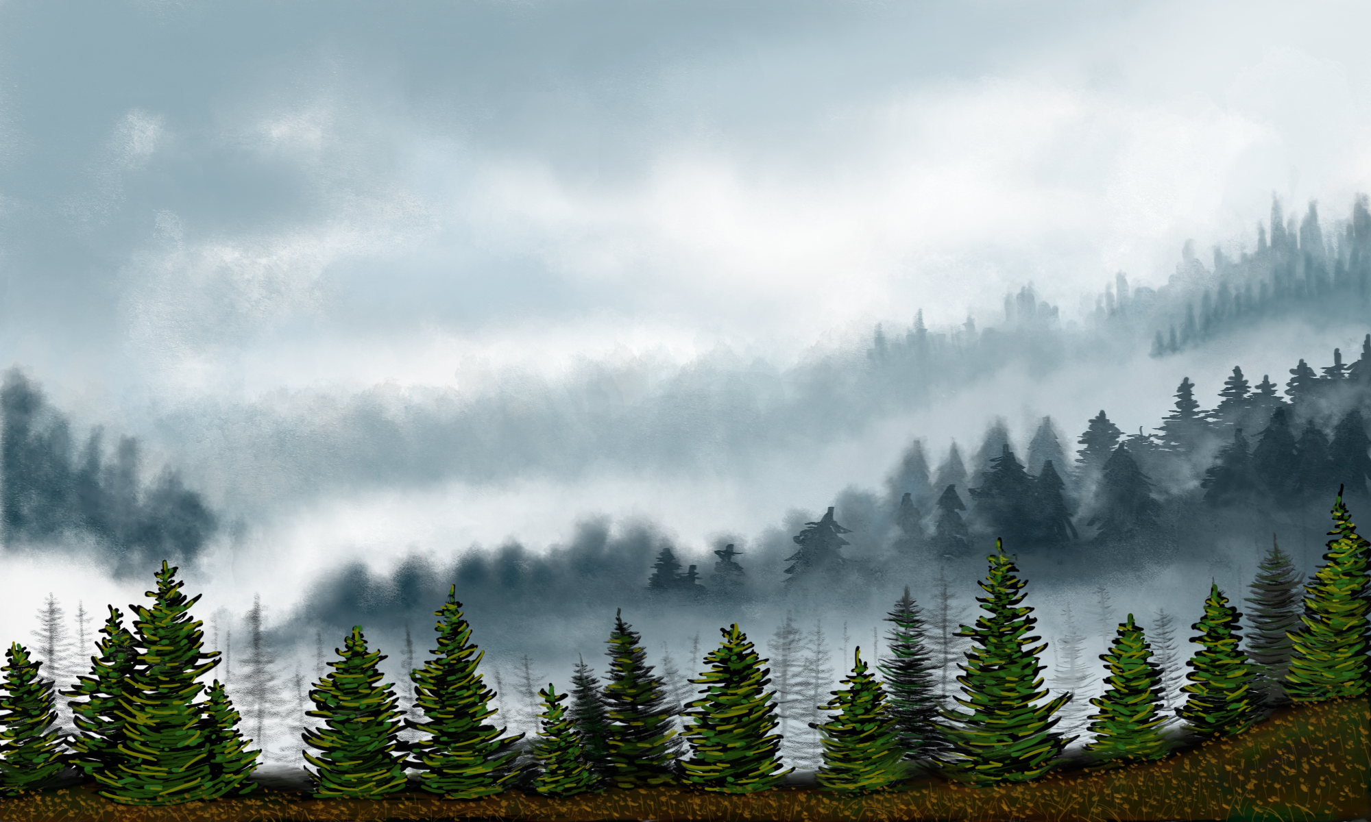 Misty-Forest