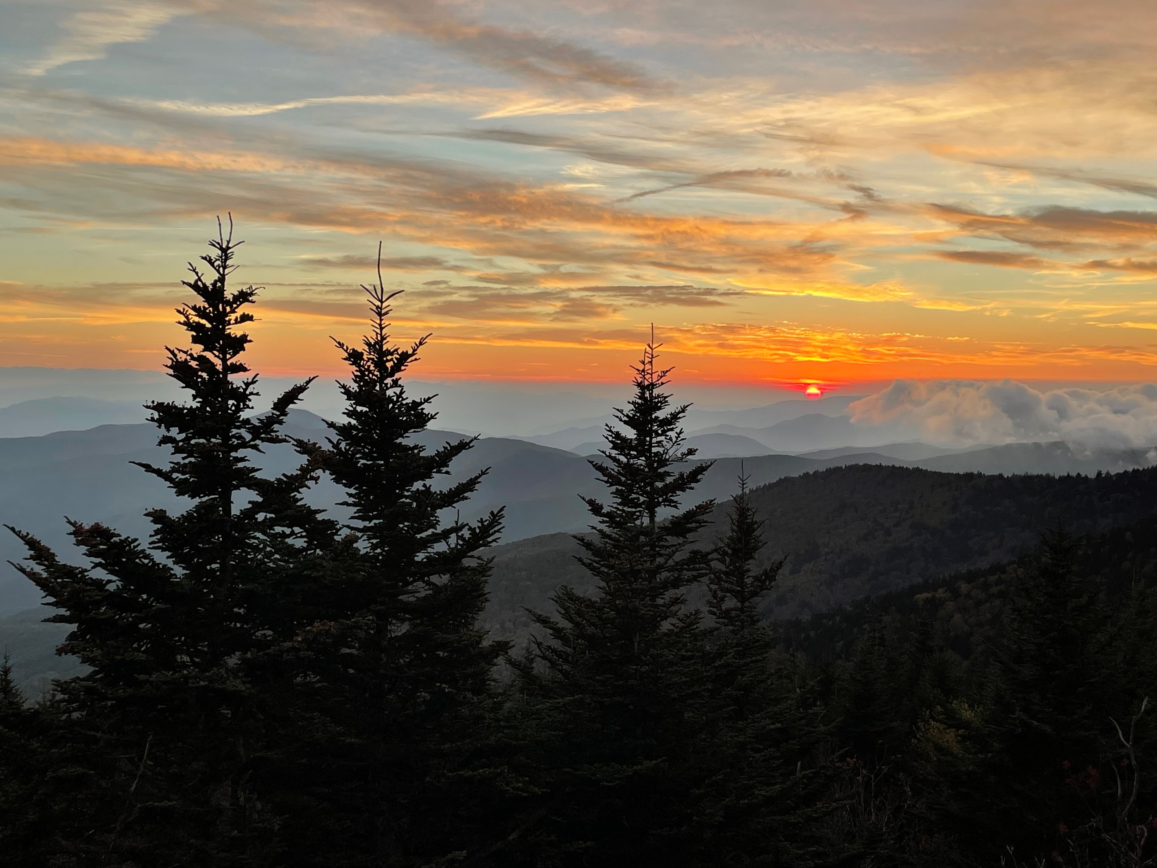 Sunset-at-Clingmans-Dome